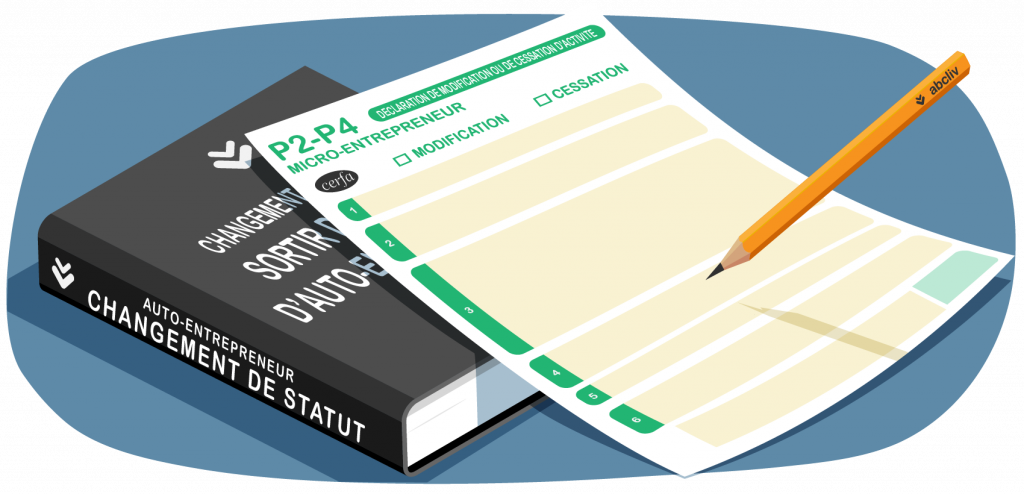 Changement de statut auto entrepreneur - Article par ABC Liv