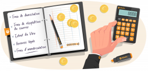 comptabilisation frais domiciliation creation entreprise - article par ABC Liv