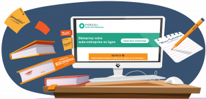 Illustration de l'article démarche et formalité pour créer sa micro-entreprise réalisée par ABC Liv