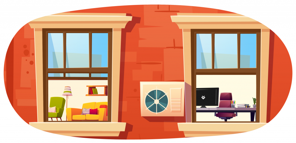 illustration mettant en avant un logement de fonction