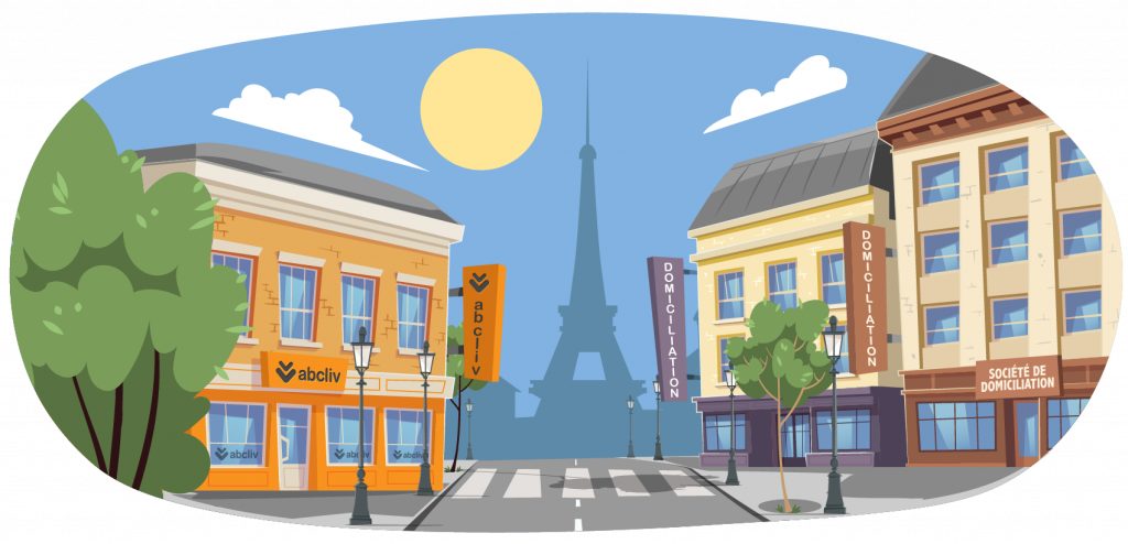 entreprise domiciliée