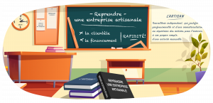 illustration reprise entreprise artisanale