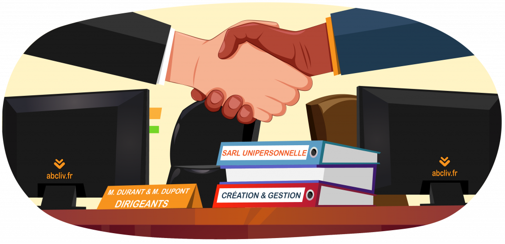 Illustration sarl unipersonnelle création et gestion ABC Liv